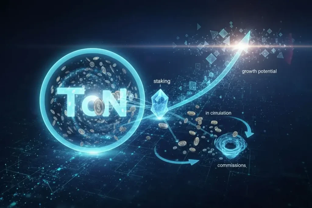 Токеномика Toncoin: сколько монет в обороте, staking, комиссии и перспективы роста Токеномика Toncoin: сколько монет в обороте, staking, комиссии и перспективы роста